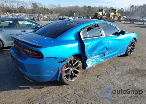 2023 Dodge Charger Sxt из США, поврежденный, VIN 2C3CDXBG6PH631687